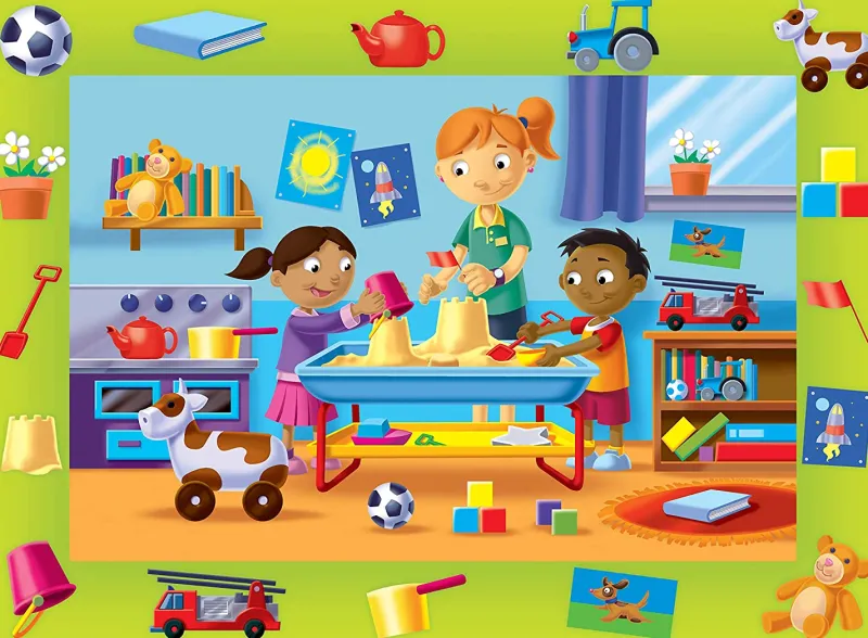 Ravensburger 3060 Fun Day At Nursery My First 16 Piece Jigsaw Puzzles Online