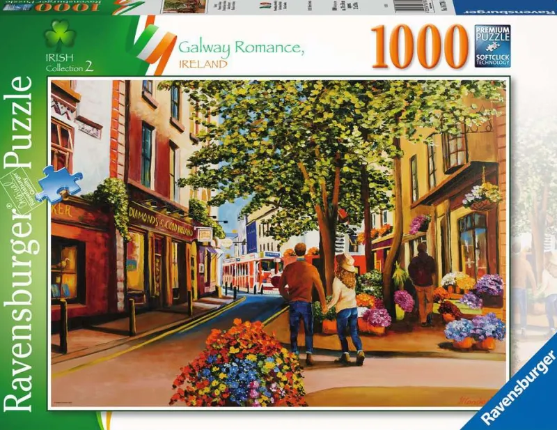 Ravensburger - Galway Romance, Irish Collection No 2 -1000 Piece Jigsaw Puzzle Outlet