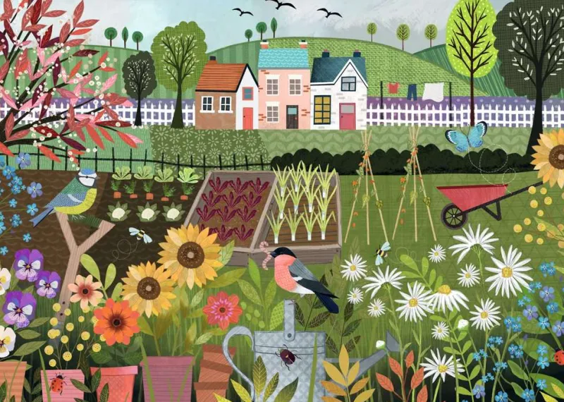 Ravensburger - Garden Allotment - 1000 Piece Jigsaw Puzzle Discount