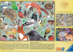 Ravensburger - Garden Visitors - 500 Piece Jigsaw Puzzle Clearance