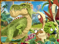 Ravensburger - Gigantosaurus 4 in a Box - 12, 16, 20 and 24 Piece Jigsaw Puzzles Hot