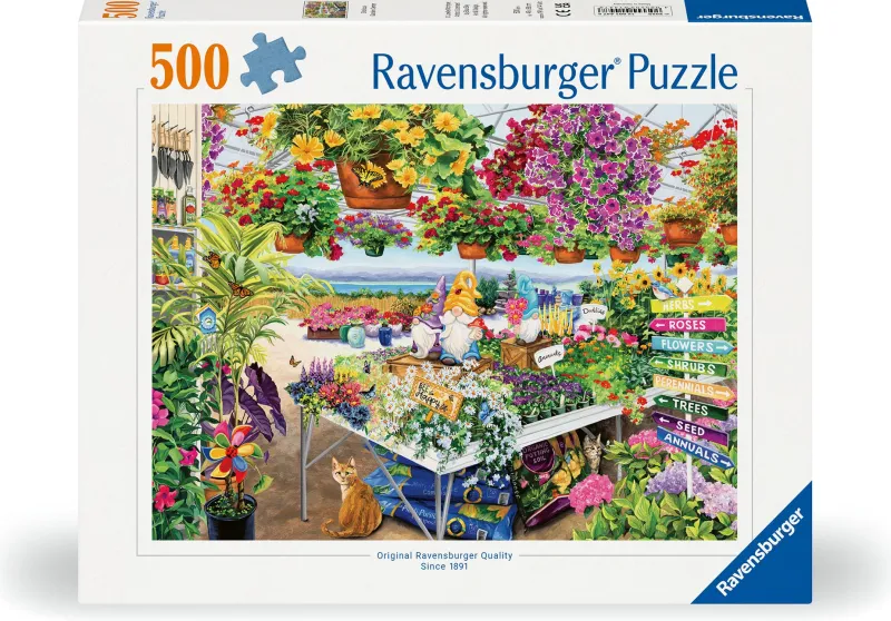 Ravensburger - Glorious Garden Centre - 500 Piece Jigsaw Puzzle Discount