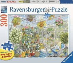 Ravensburger - Greenhouse Heaven - 300 Piece Large Format Jigsaw Puzzle Best