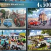 Ravensburger - Happy Days No 2, Days Out - 4 x 500 Piece Jigsaw Puzzles Discount