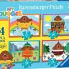 Ravensburger 3061 Hey Duggee 4 In Box (12, 16, 20, 24 Piece) Jigsaw Puzzles Outlet