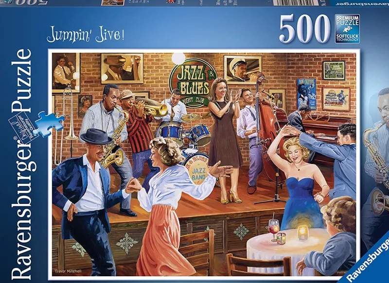 Ravensburger - Jumpin' Jive! - 500 Piece Jigsaw Puzzle Discount