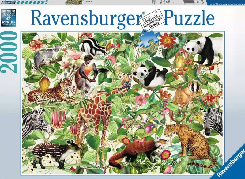 Ravensburger - Jungle - 2000 Piece Jigsaw Puzzle Hot