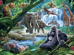 Ravensburger - Jungle Families - 100 XXL Piece Jigsaw Puzzle Best