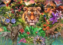 Ravensburger - Jungle Tiger - 1000 Piece Jigsaw Puzzle Clearance