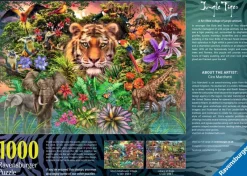 Ravensburger - Jungle Tiger - 1000 Piece Jigsaw Puzzle Clearance