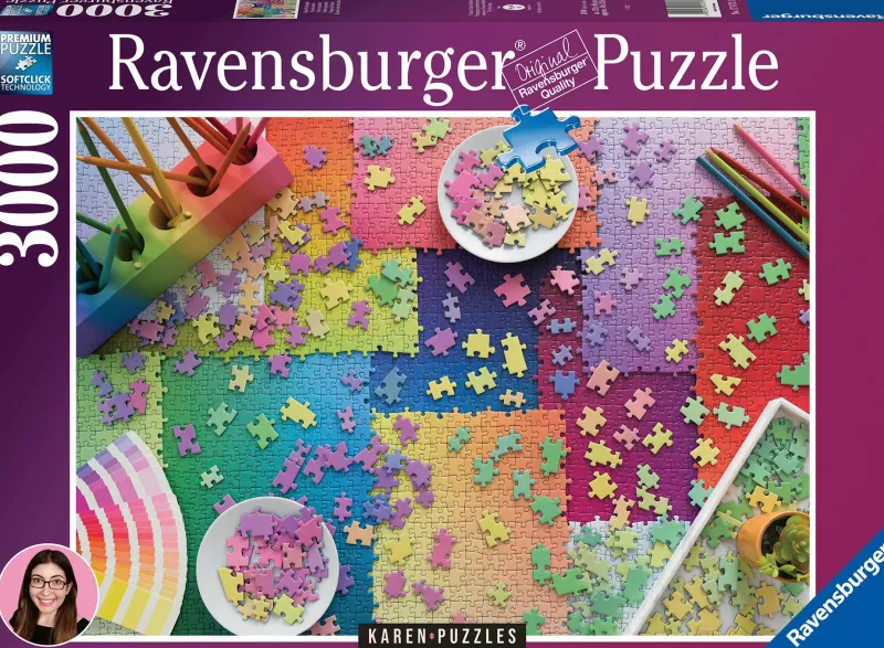 Ravensburger - Karen Puzzles - 3000 Piece Jigsaw Puzzle New