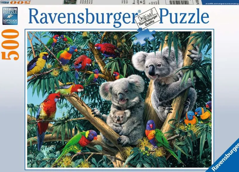 Ravensburger - Koalas in a Tree - 500 Piece Jigsaw Puzzle Sale