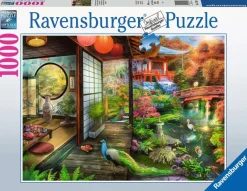Ravensburger - Kyoto Japanese Garden Teahouse - 1000 Piece Jigsaw Puzzle Discount