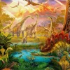 Ravensburger - Land of the Dinosaurs - 500 Piece Jigsaw Puzzle Clearance