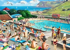 Ravensburger - Leisure Days No.8 - Scarborough North Bay & Pool - 1000 Piece Jigsaw Puzzle Hot