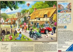 Ravensburger - Leisure Days Number 1 Summer Village - 1000 Piece Jigsaw Puzzle Best