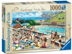 Ravensburger - Leisure Days No.8 - Scarborough North Bay & Pool - 1000 Piece Jigsaw Puzzle Hot