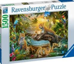 Ravensburger - Leopards in the Jungle - 1500 Piece Jigsaw Puzzle Online