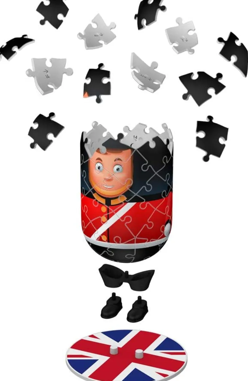 Ravensburger - London Royal Guard - Shaped 3D Jigsaw Puzzle Hot