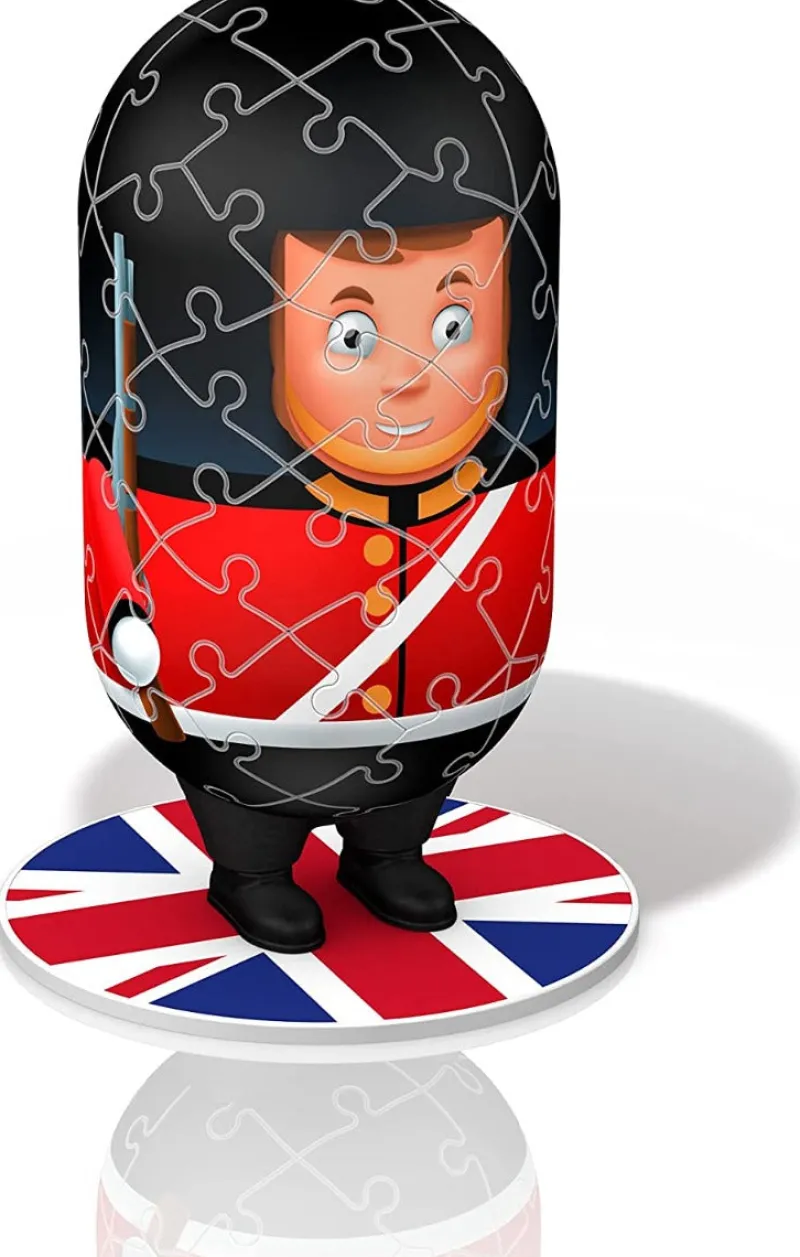 Ravensburger - London Royal Guard - Shaped 3D Jigsaw Puzzle Hot