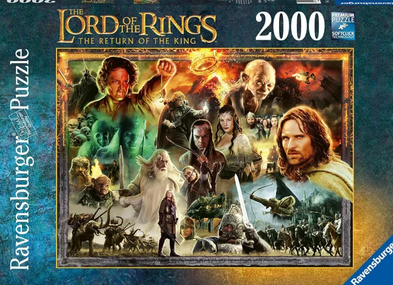 Ravensburger - Lord of the Rings, Return of The King - 2000 Piece Jigsaw Puzzle Fashion