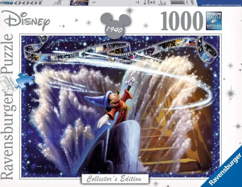 Ravensburger - Mickey Disney Collector's Edition Fantasia - 1000 Jigsaw Puzzle New