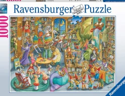Ravensburger - Midnight In The Library - 1000 Piece Jigsaw Puzzle Hot