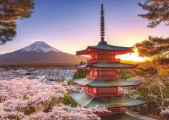 Ravensburger - Mount Fuji Cherry Blossom View - 1000 Piece Jigsaw Puzzle Fashion