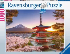 Ravensburger - Mount Fuji Cherry Blossom View - 1000 Piece Jigsaw Puzzle Fashion