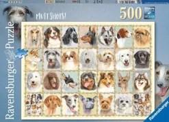 Ravensburger - Mutt Shots! - 500 Piece Jigsaw Puzzle Best