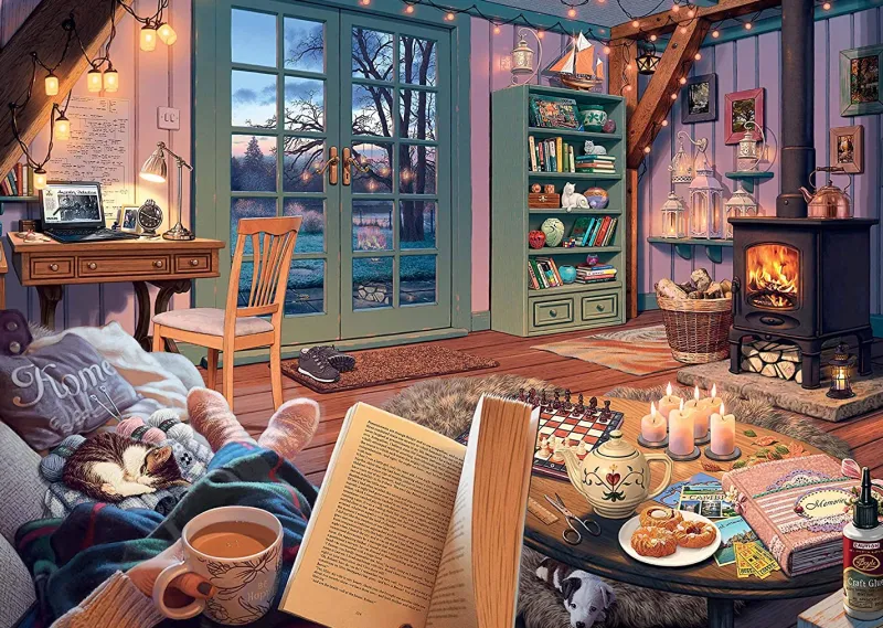 Ravensburger - My Haven No 6, The Cosy Shed - 1000 Piece Jigsaw Puzzle Discount