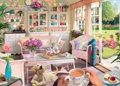 Ravensburger - My Haven No.9 - The Tea House - 1000 Piece Jigsaw Puzzle Online