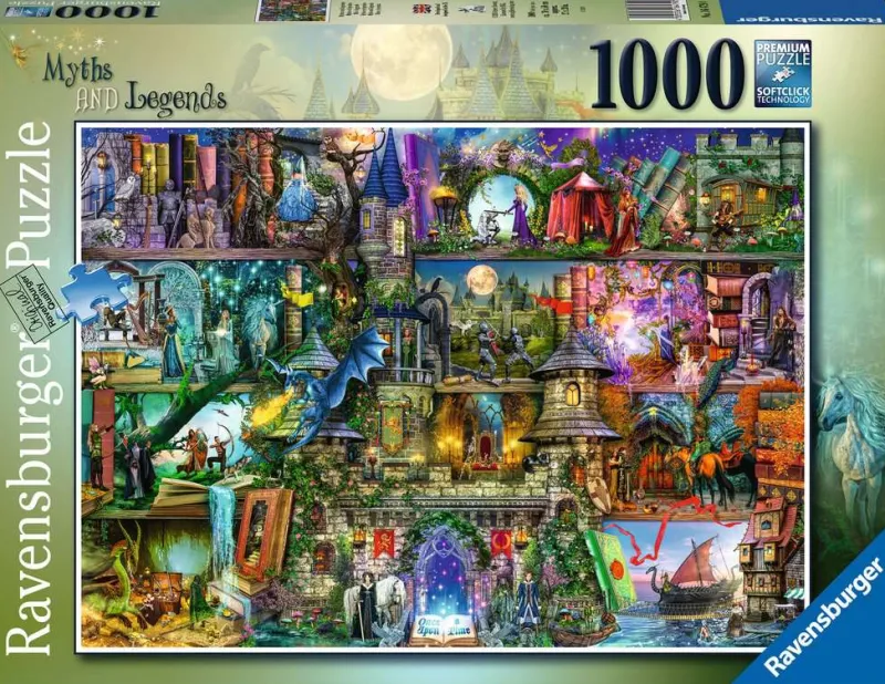 Ravensburger - Myths & Legends - 1000 Piece Jigsaw Puzzle Clearance