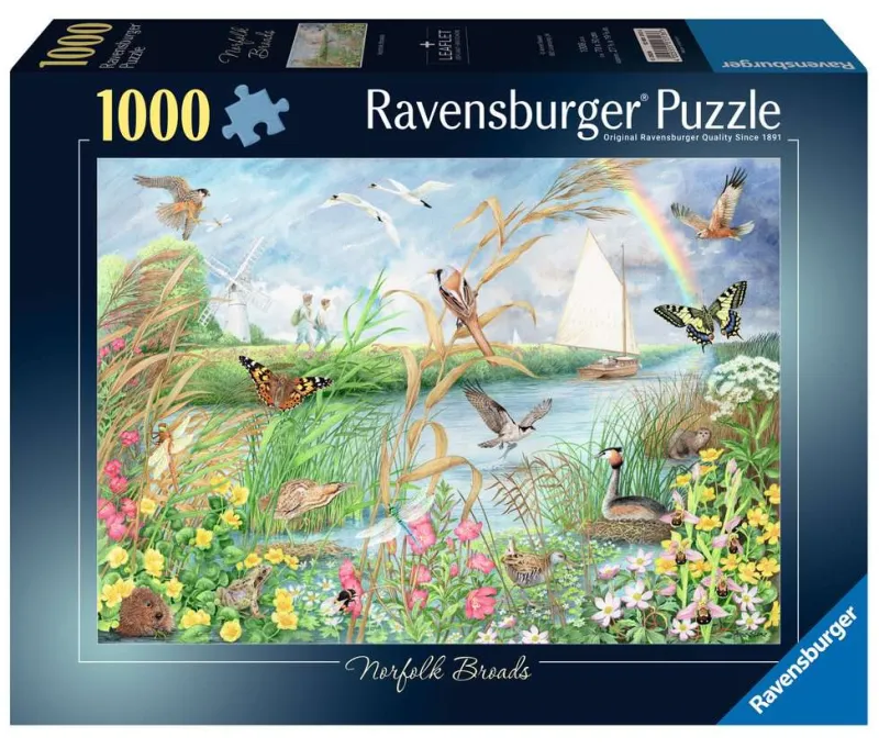 Ravensburger - Norfolk Broads - 1000 Piece Jigsaw Puzzle Outlet