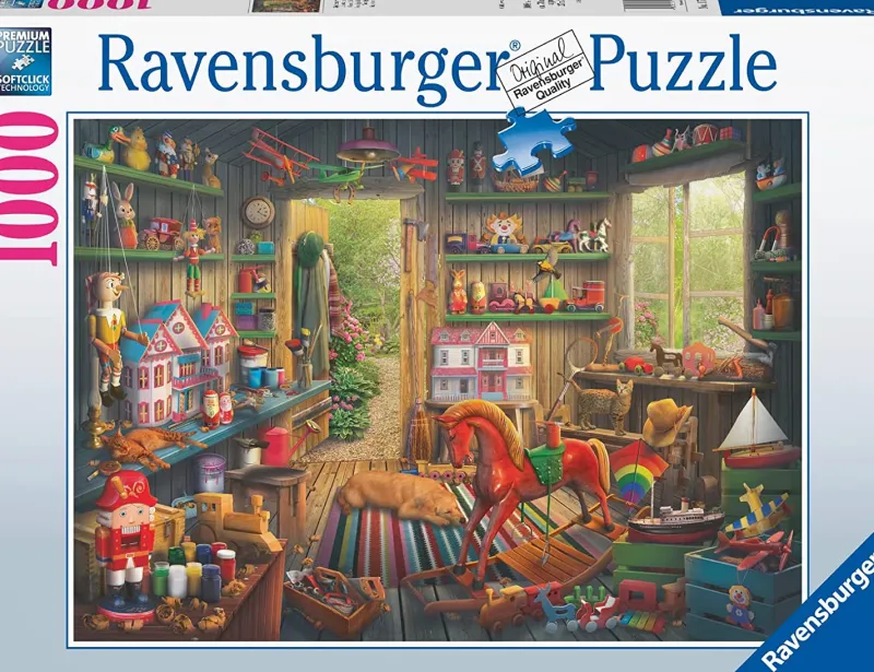 Ravensburger - Nostalgic Toys - 1000 Piece Jigsaw Puzzle Outlet