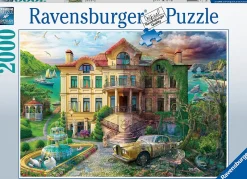 Ravensburger - Now & Then, Cove Manor Echoes - 2000 Piece Jigsaw Puzzle Best