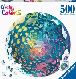 Ravensburger - Oceans Circular - 500 Piece Jigsaw Puzzle New