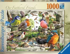 Ravensburger - Our Feathered Friends - 1000 Piece Jigsaw Puzzle New