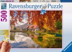 Ravensburger - Peaceful Mill - 500 Extra Large Piece Jigsaw Puzzle Fashion