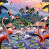 Ravensburger - Pink Flamingoes - 1000 Piece Jigsaw Puzzle Online