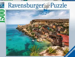 Ravensburger - Popeye Village, Malta - 1500 Piece Jigsaw Puzzle Outlet