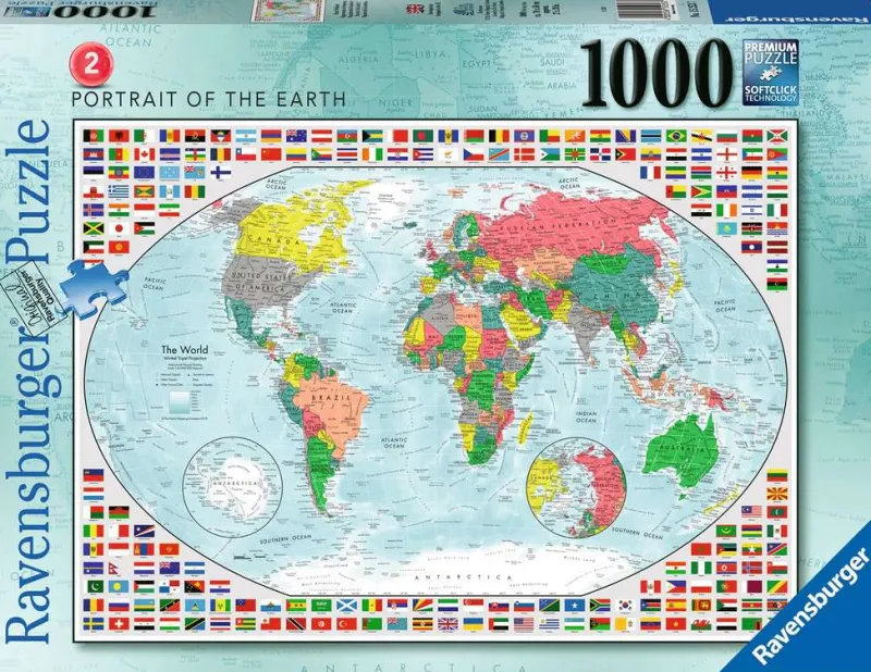 Ravensburger - Portrait of The Earth 2 - 1000 Piece Jigsaw Puzzle Sale
