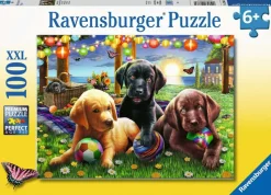 Ravensburger - Puppy Picnic XXL - 100 Piece Jigsaw Puzzle Clearance