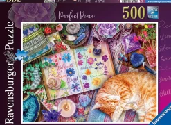 Ravensburger - Purrfect Peace - 500 Piece Jigsaw Puzzle Hot