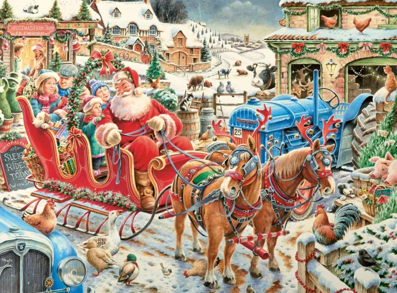 Ravensburger - Roy Trower Christmas Collection no.2 - 4 x 500 Piece Jigsaw Puzzle Online