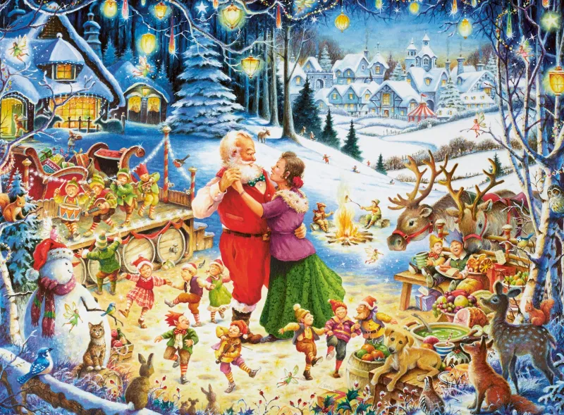 Ravensburger - Roy Trower Christmas Collection no.2 - 4 x 500 Piece Jigsaw Puzzle Online