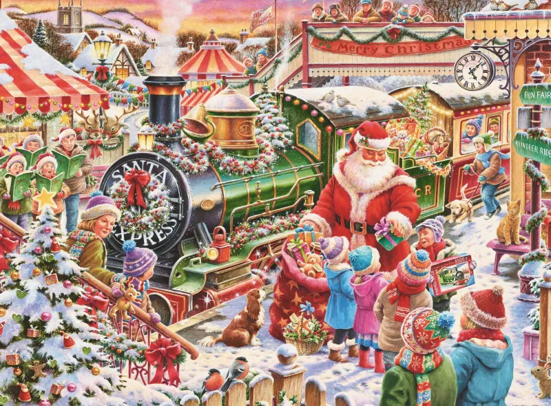 Ravensburger - Roy Trower Christmas Collection no.2 - 4 x 500 Piece Jigsaw Puzzle Online