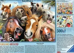 Ravensburger - Selfies - Horsing Around - 500 Piece Jigsaw Puzzle Clearance