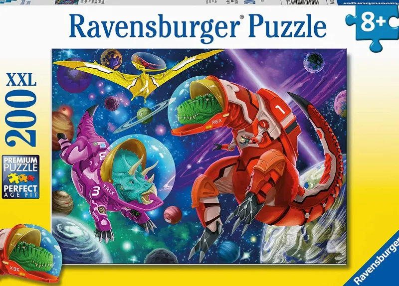 Ravensburger - Space Dinosaurs - XXL 200 Piece Jigsaw Puzzle Fashion