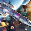 Ravensburger - Space Mission - 100 XXL Piece Jigsaw Puzzle Sale